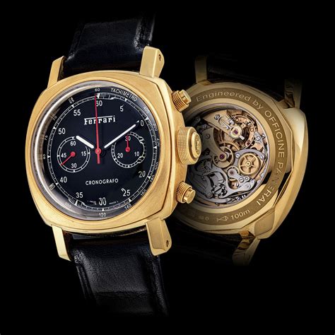 panerai ferrari watches for sale|panerai gold watch.